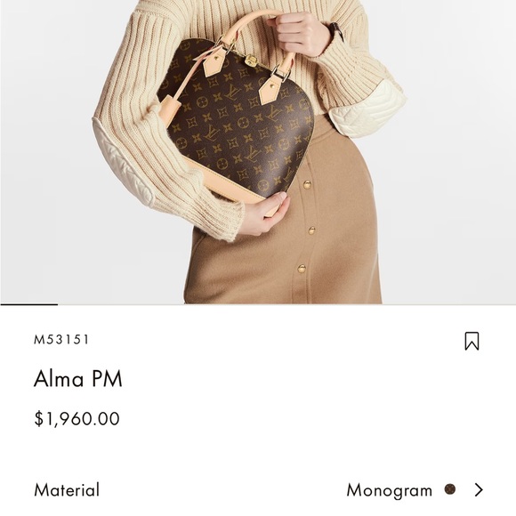 ❤️Authentic Luis Vuitton Alma PM❤️ - Picture 16 of 16